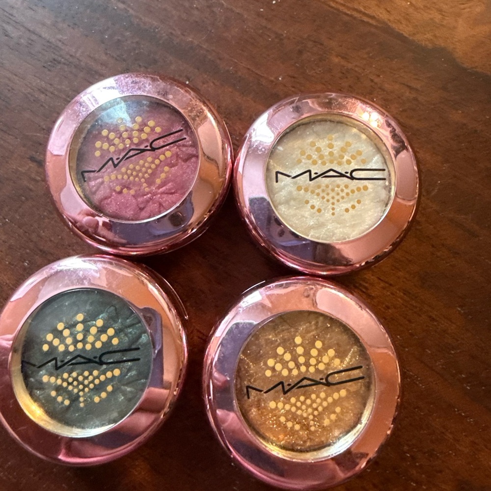 MAC holiday eye shadow.